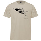 Avro Arrow Sketch Adult T-shirt - sand