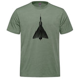 Avro Arrow Vintage Adult T-shirt - military green heather