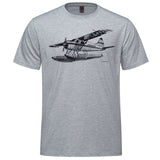 Beaver Sketch Adult T-shirt - athletic heather