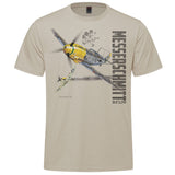 BF-109 Messerschmitt Vintage Adult T-shirt - sand