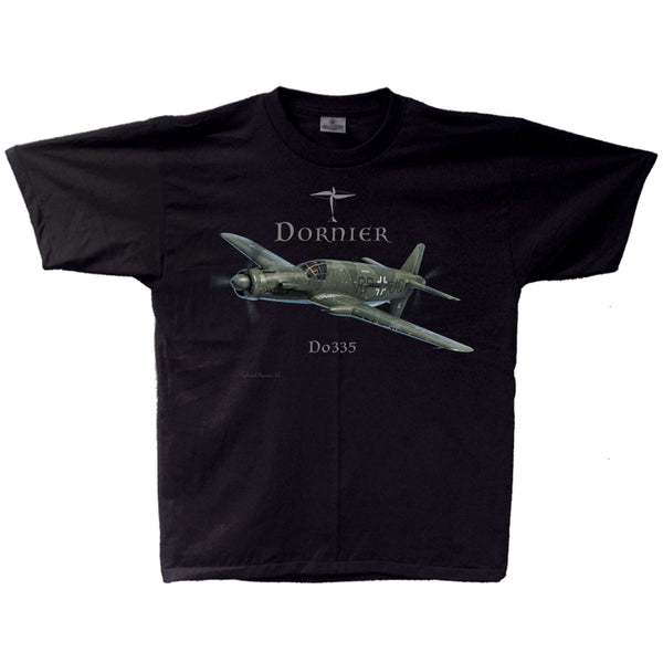 DO-355 Dornier Adult T-shirt - black