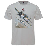 FW-190 Focke Wulf Adult T-shirt - silver