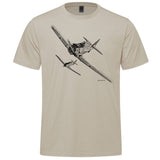Harvard Sketch Adult T-shirt - sand