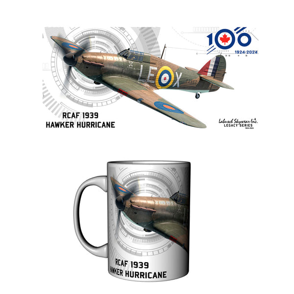 RCAF 100 Legacy Hawker Hurricane Ceramic Mug