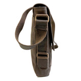 RCAF Classic Roundel Crested Leather Military Tech Bag Side