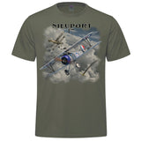 Nieuport 17 Adult T-shirt - military green