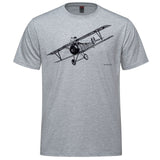 Nieuport 17 Sketch Adult T-shirt - athletic heather