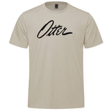 Otter Logo Adult T-shirt - sand