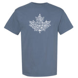 RCAF Maple Leaf Collection Adult T-shirt - blue jean