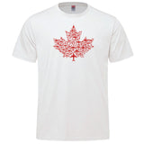 RCAF Maple Leaf Collection Adult T-shirt - white