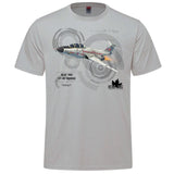 RCAF Legacy CF-101 Voodoo Adult T-shirt - silver