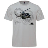 RCAF Legacy CH-146 Griffon Adult T-shirt - silver