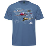 RCAF Legacy Formation Adult T-shirt - denim