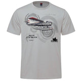 RCAF Legacy Otter Adult T-shirt - silver