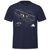RCAF Legacy Sopwith Camel Adult T-shirt - navy