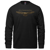 RCAF Eagle Adult T-shirt - black long sleeve