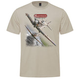Spitfire Mk.Vb-2 Vintage Adult T-shirt - sand