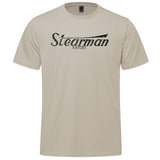 Stearman Vintage Logo Adult T-shirt - sand
