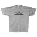 Avro Manchester Vintage Logo Adult T-shirt athletic heather