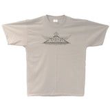 Avro Manchester Vintage Logo Adult T-shirt sand