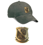 Blue Angels Brass Cap Khaki