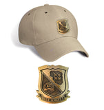 Blue Angels Brass Cap Tan