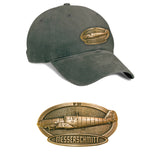 Bf-109 Messerschmitt Brass Cap Khaki