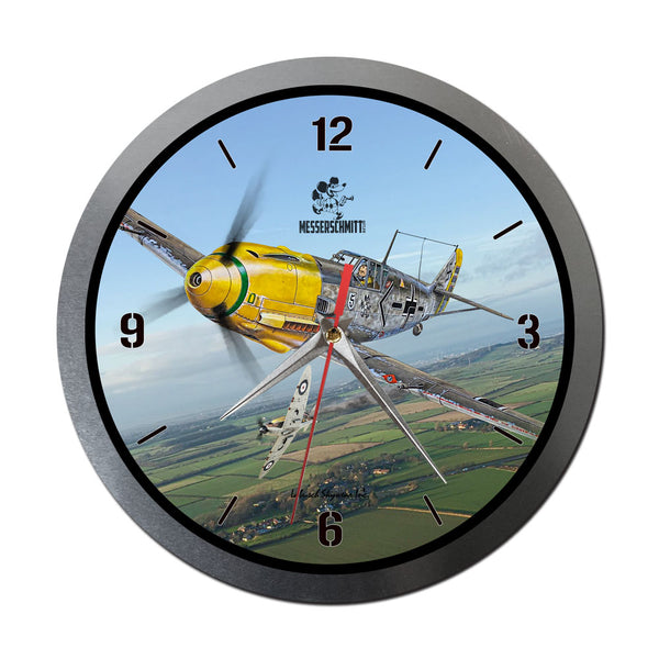 BF-109 Messerschmitt Wall Clock