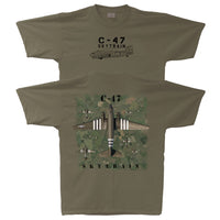C-47 Top View Adult T-shirt