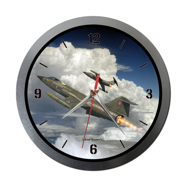 CF-104 Starfighter Wall Clock