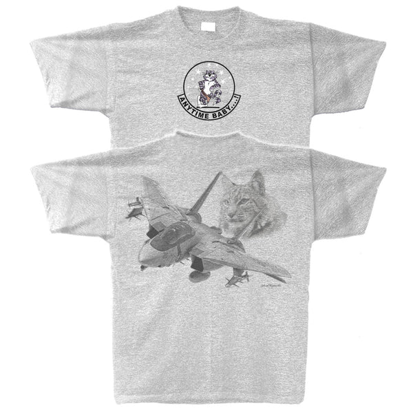 F-14 Tomcat Anytime Baby... Youth T-shirt Athletic Heather