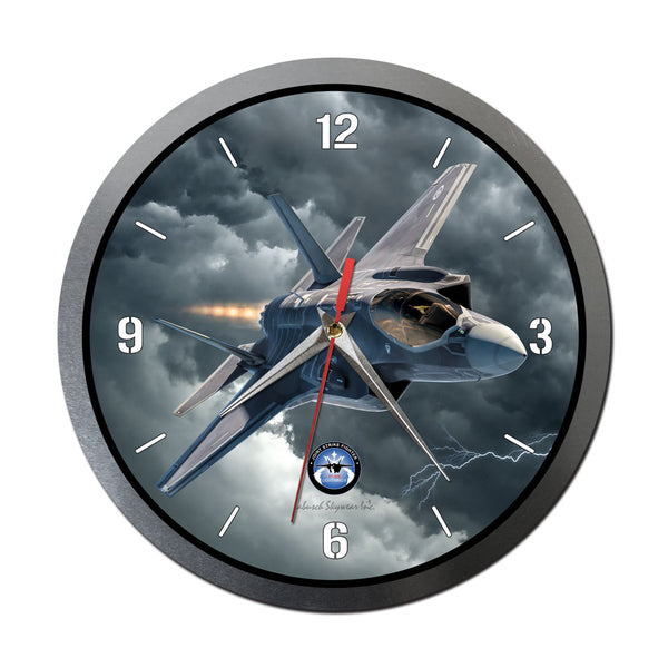 F-35 Lightning Wall Clock