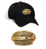 FW-190 Focke Wulf Brass Cap - black