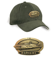 P-40 Warhawk Brass Cap Khaki