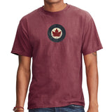 RCAF Vintage Roundel Adult T-Shirt Chili