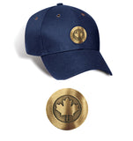 RCAF Modern Roundel Brass Cap