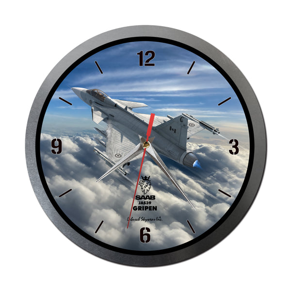 JAS 3 Gripen Wall Clock