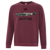 Spitfire MKIX Profile Adult Crew Neck Sweatshirt