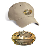 Tiger Moth Brass Cap - sand