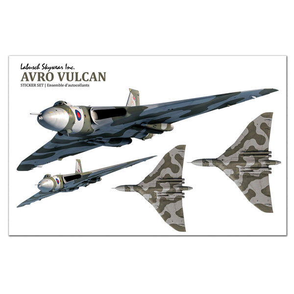 Avro Vulcan Sticker Sheet