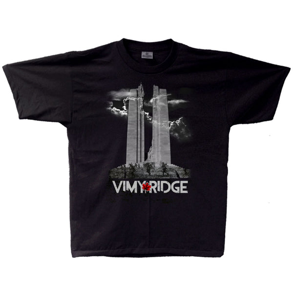 Vimy Ridge Adult T-shirt black