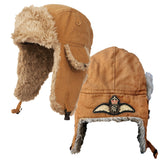 RCAF Aircraft Faux Fur Aviator Cap
