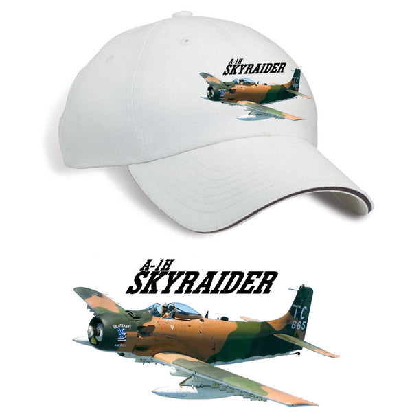 A-1H Skyraider Printed Hat - stone