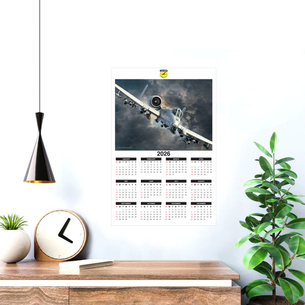 A-10 Thunderbolt 2026 Wall Calendar