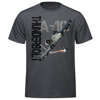 A-10 Thunderbolt Youth T-shirt - charcoal heather