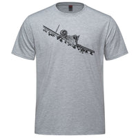 A-10 Thunderbolt Sketch Adult T-shirt
