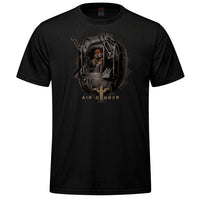 Air Gunner Adult T-shirt - black