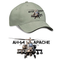 AH-64 Apache Printed Hat - taupe