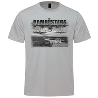 Dambusters 80th Anniversary Adult T-shirt - silver
