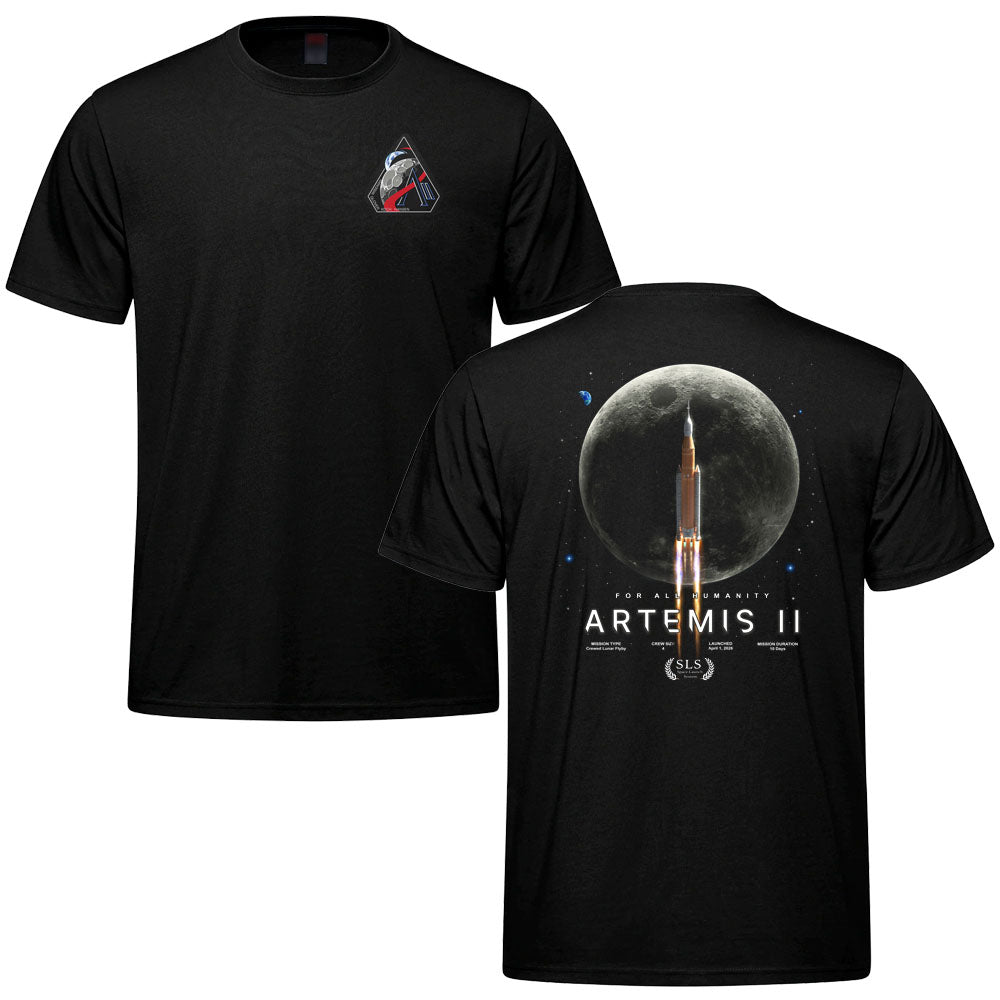 NASA Artemis II SLS Space Adult T-shirt – Labusch Skywear Inc.